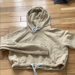 Cropped hoodie